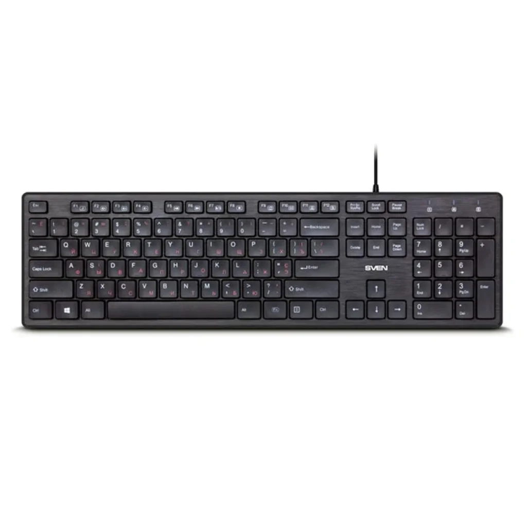 Клавіатура Sven KB-E5600H Black USB, 00600198 UA