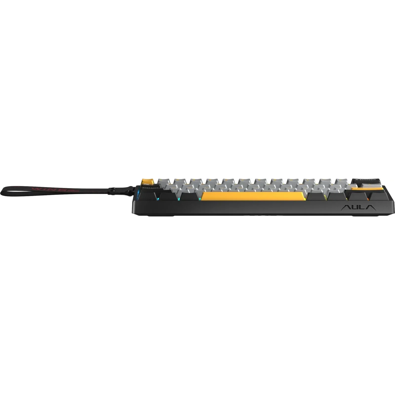 Клавиатура Aula WIN68 HE Max Magnetic switch Black/Grey/Yellow (6978080504036) UA