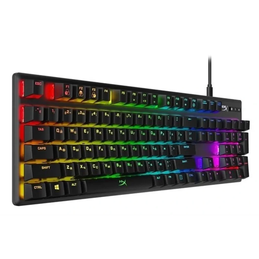 Клавиатура Kingston HyperX Alloy Origins Black (HX-KB6RDX-RU) USB UA