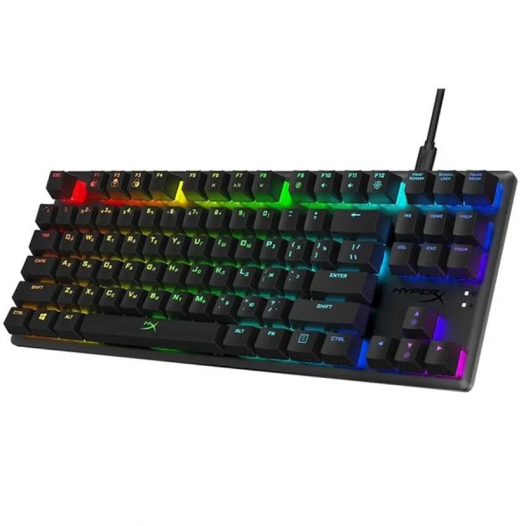 Клавиатура Kingston HyperX Alloy Origins Core Black (HX-KB7RDX-RU) USB UA