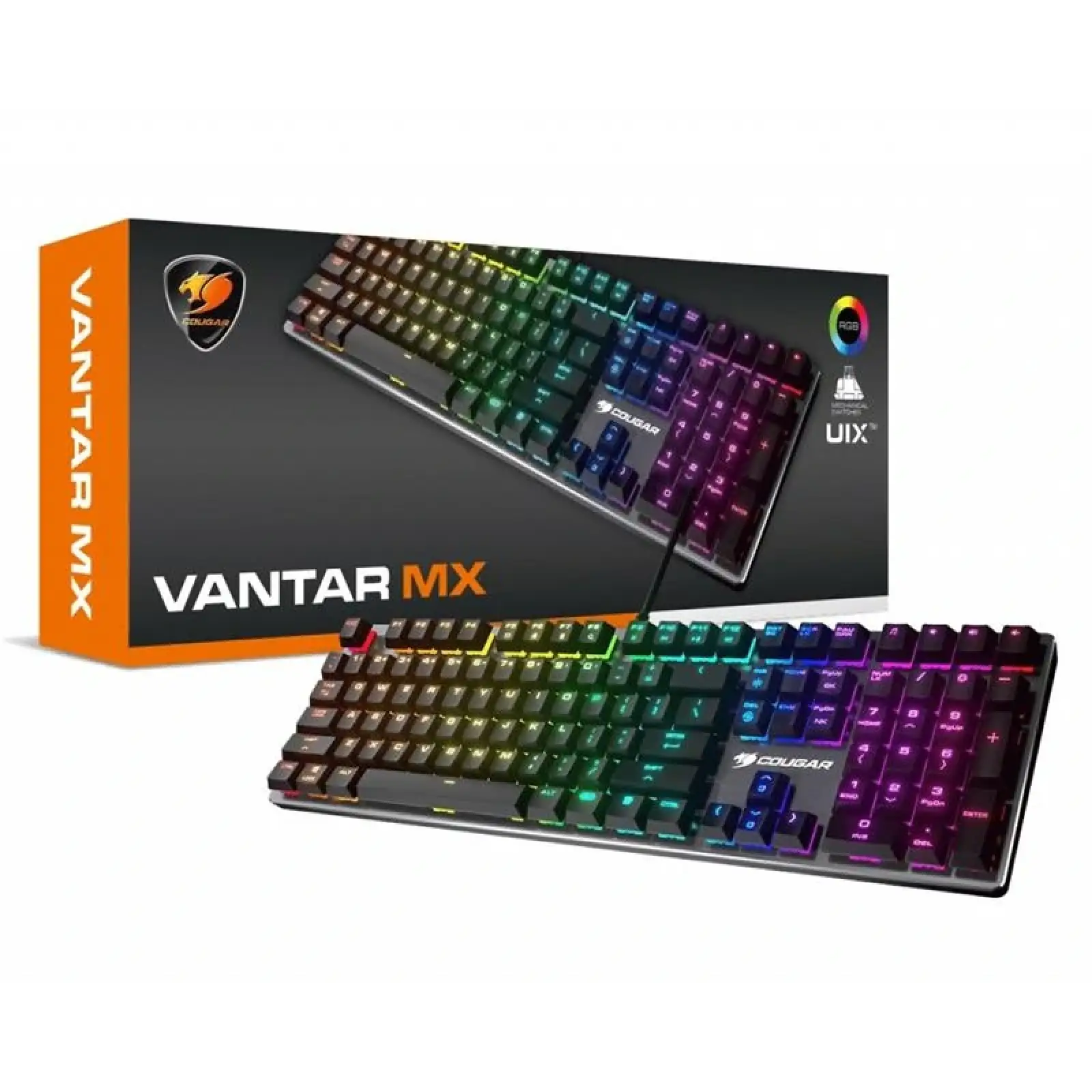 Клавиатура Cougar Vantar MX Red Switches Black USB UA