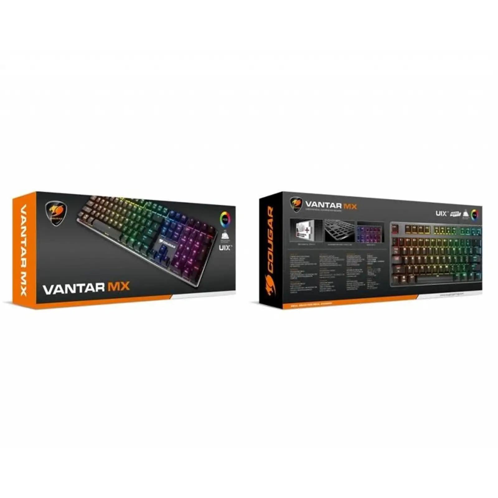 Клавиатура Cougar Vantar MX Red Switches Black USB UA