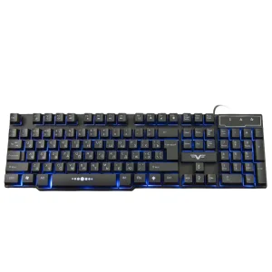 Клавиатура Frime Firefly II Black USB RUS/UKR (FLK19110) UA