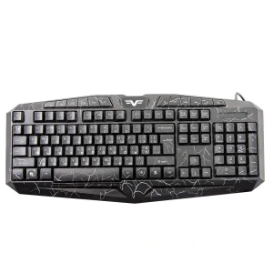 Клавіатура Frime Magma Black USB RUS/UKR (FLK19500) UA