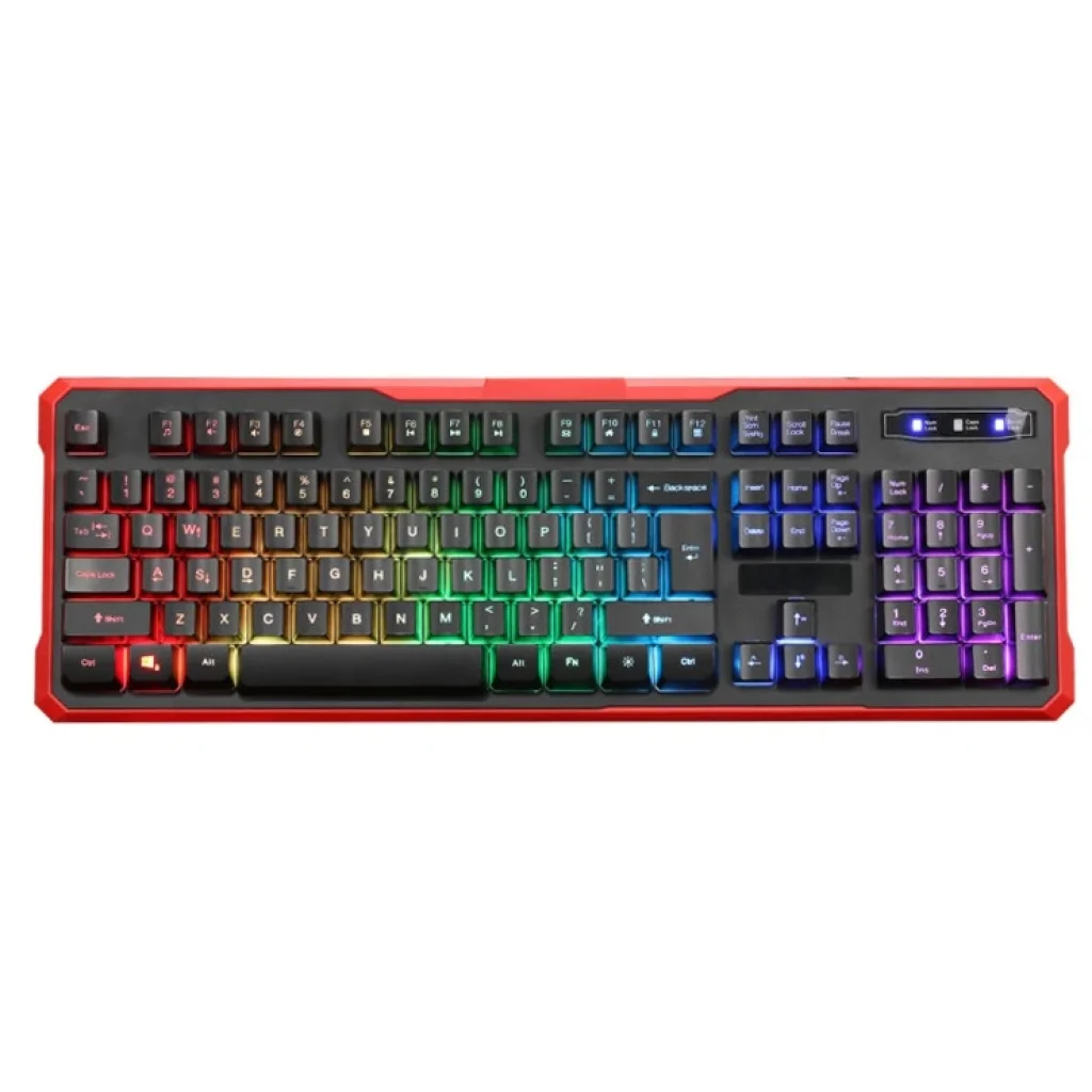 Клавиатура Marvo K629G Multi-LED Black/Red USB UA