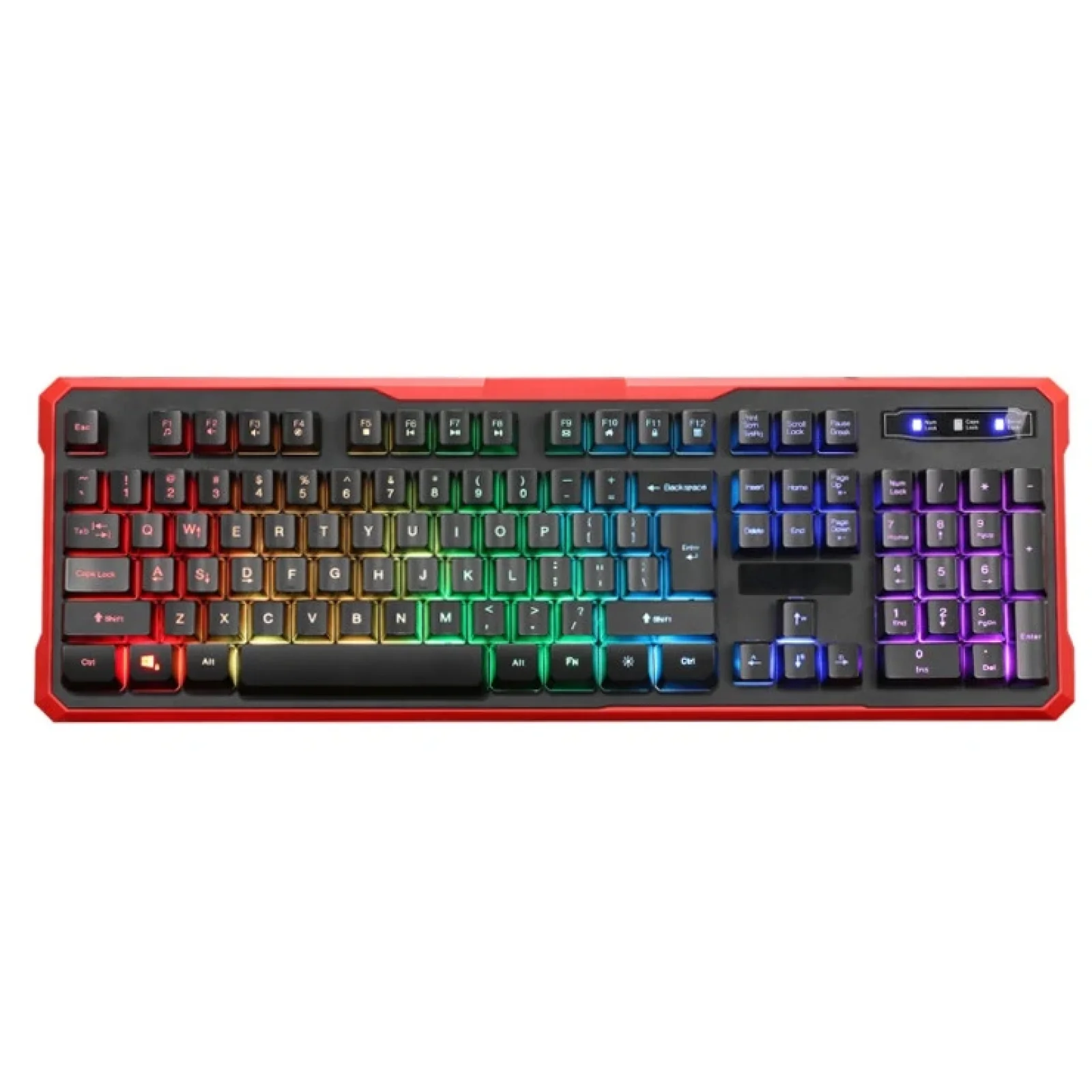 Клавиатура Marvo K629G Multi-LED Black/Red USB UA