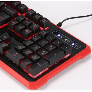 Клавиатура Marvo K629G Multi-LED Black/Red USB UA