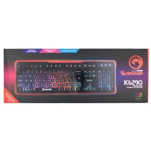 Клавиатура Marvo K629G Multi-LED Black/Red USB UA