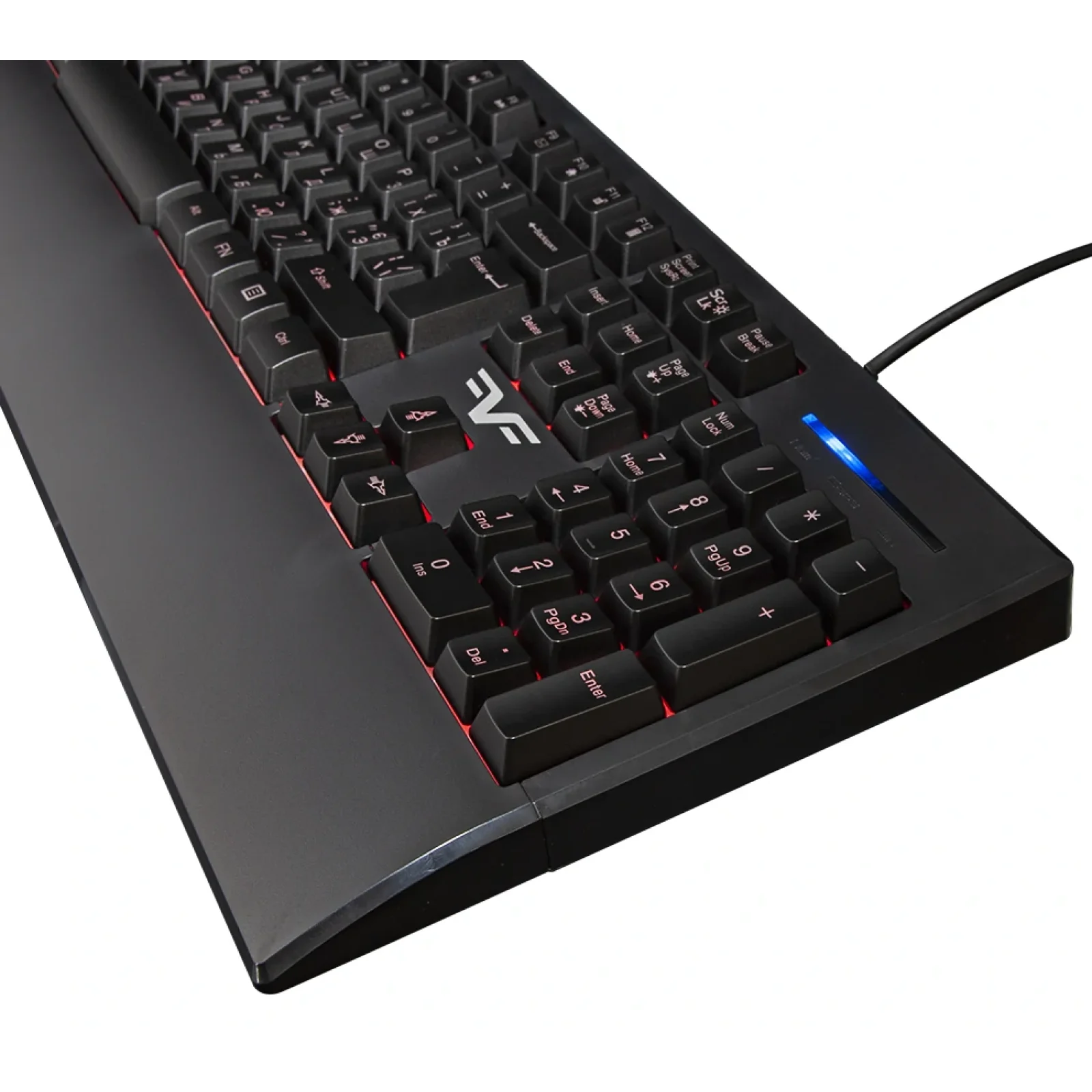 Клавіатура Frime Graphit Black USB RUS/UKR (FLK19600) UA