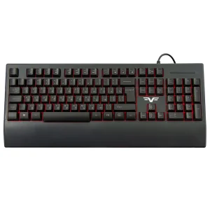 Клавіатура Frime Graphit Black USB RUS/UKR (FLK19600) UA