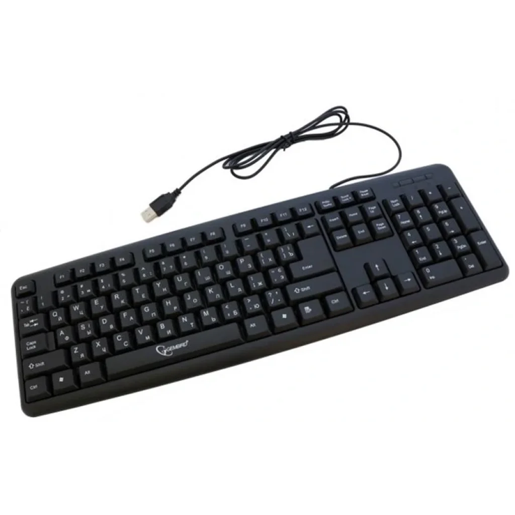 Клавіатура Gembird KB-U-103-UA Ukr Black UA