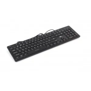 Клавіатура Frime Moonfox 3Color Black USB RUS/UKR (FLK18210) UA