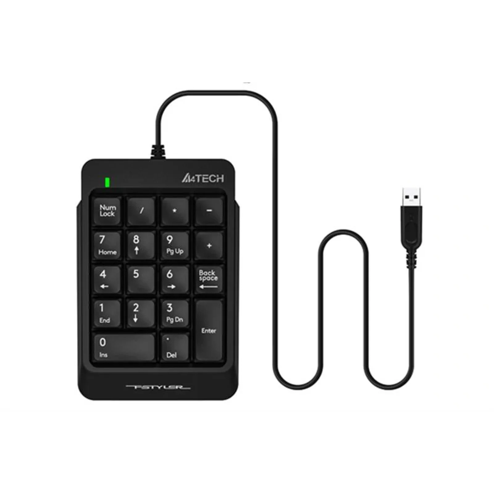Цифровий клавіатурний блок A4Tech FK13P Black USB, FK13P (Black) UA