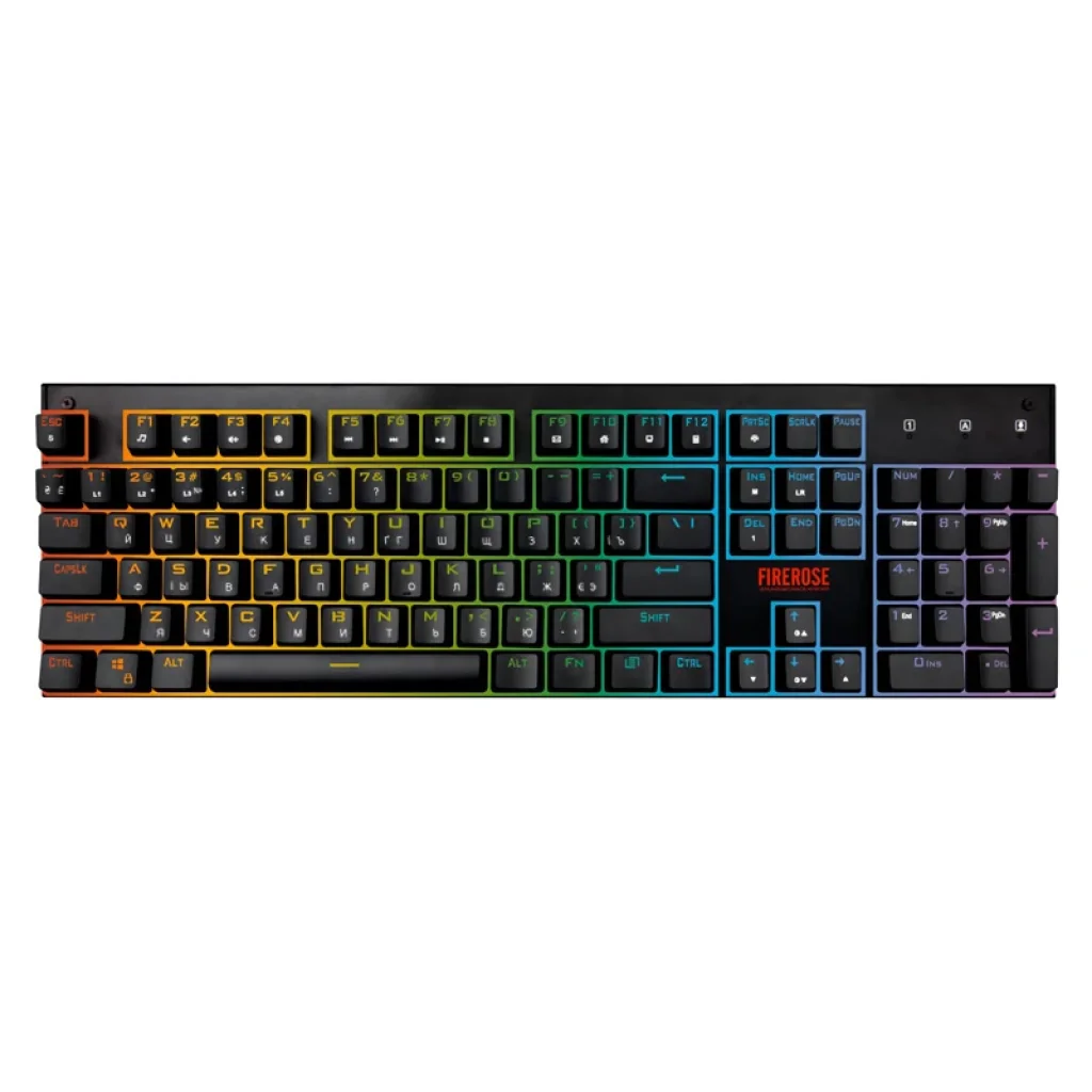 Клавіатура 1stPlayer MK3 RGB Outemu Blue (MK3-BL) USB, MK3 Blue Switch UA