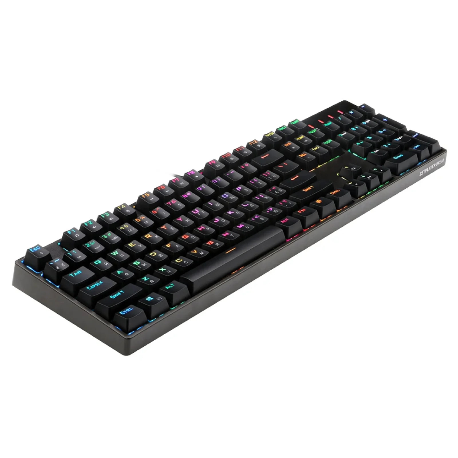 Клавиатура 1stPlayer DK5.0 RGB Outemu Red (DK5.0-RD) USB, DK5.0 Red Switch UA