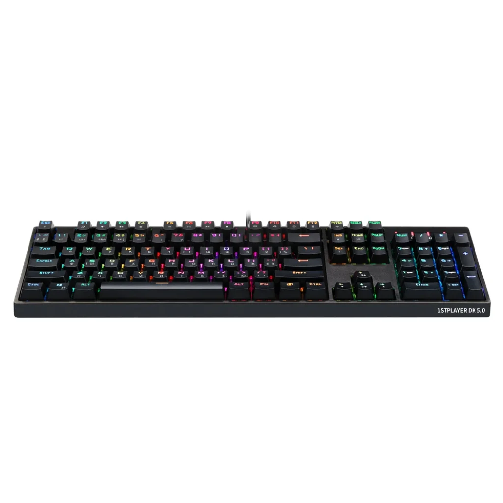 Клавіатура 1stPlayer DK5.0 V2.0 RGB Outemu Blue (DK5.0-BL V2.0) USB UA