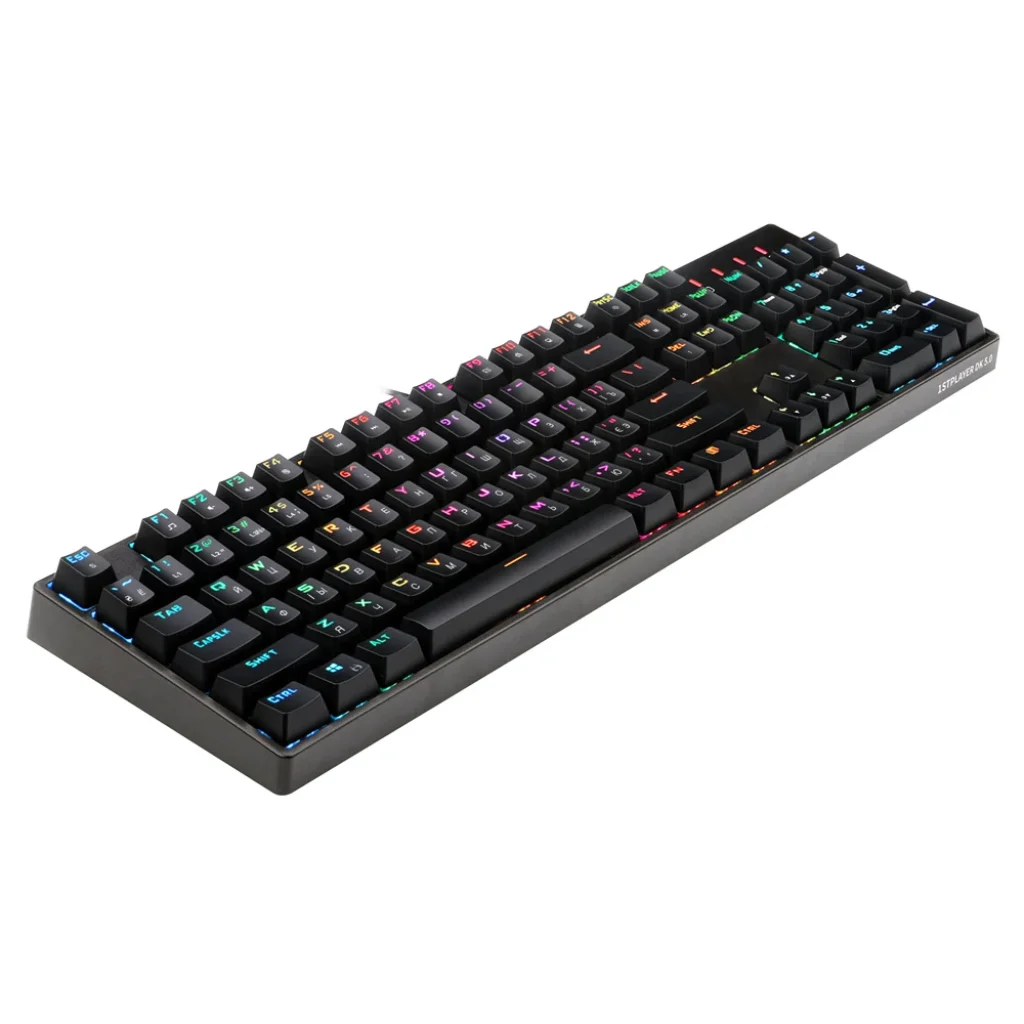 Клавіатура 1stPlayer DK5.0 V2.0 RGB Outemu Blue (DK5.0-BL V2.0) USB UA