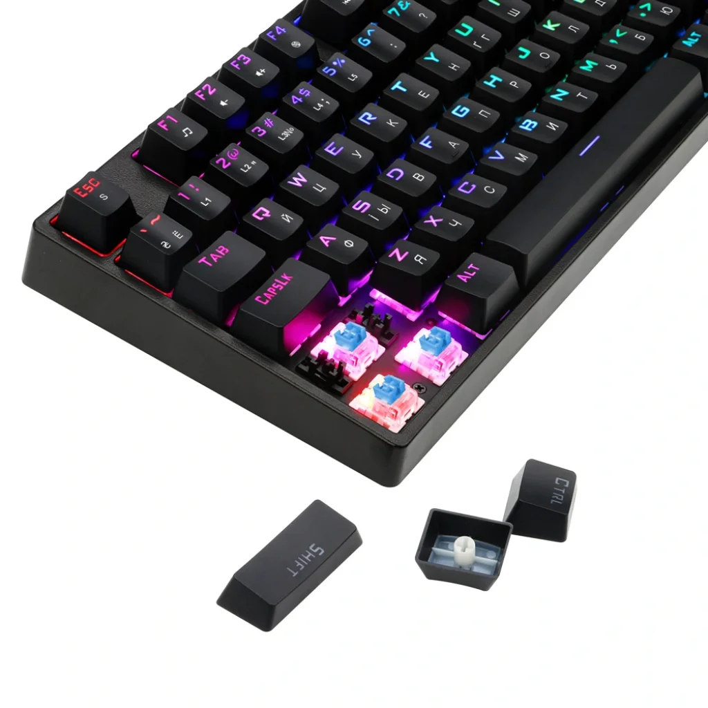 Клавіатура 1stPlayer DK5.0 V2.0 RGB Outemu Blue (DK5.0-BL V2.0) USB UA