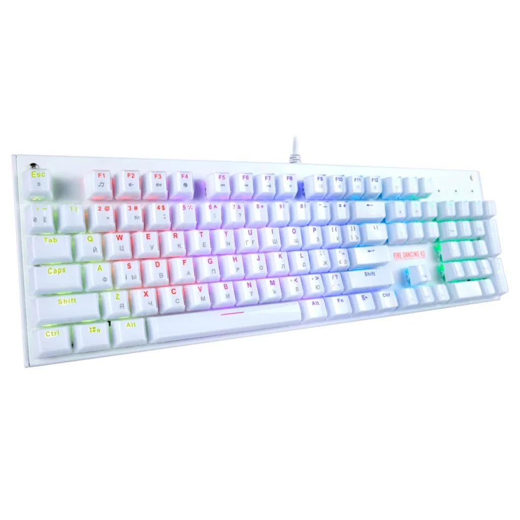 Клавіатура 1stPlayer K3 RGB Outemu Blue (K3-BL) USB, K3 Blue Switch UA