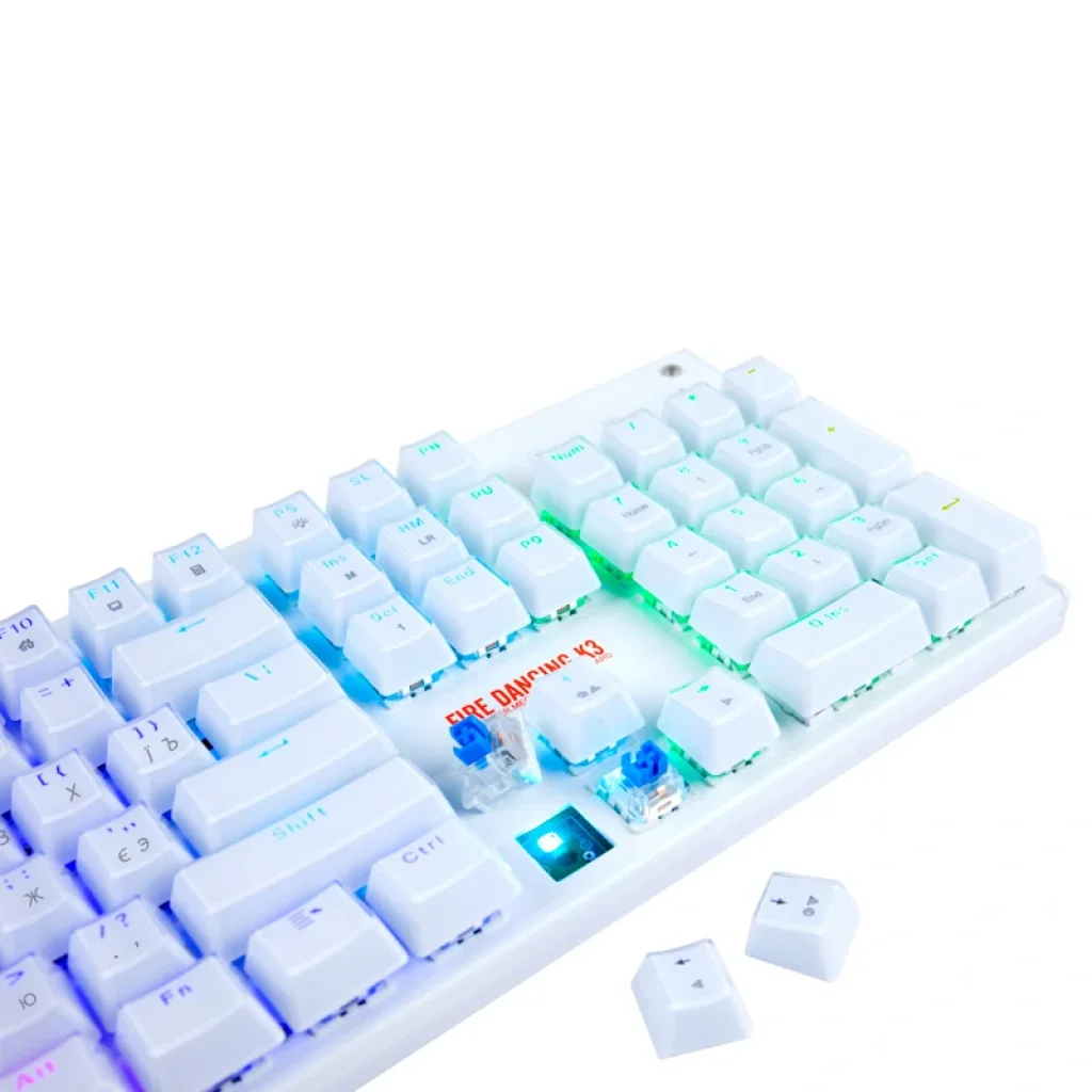 Клавіатура 1stPlayer K3 RGB Outemu Blue (K3-BL) USB, K3 Blue Switch UA
