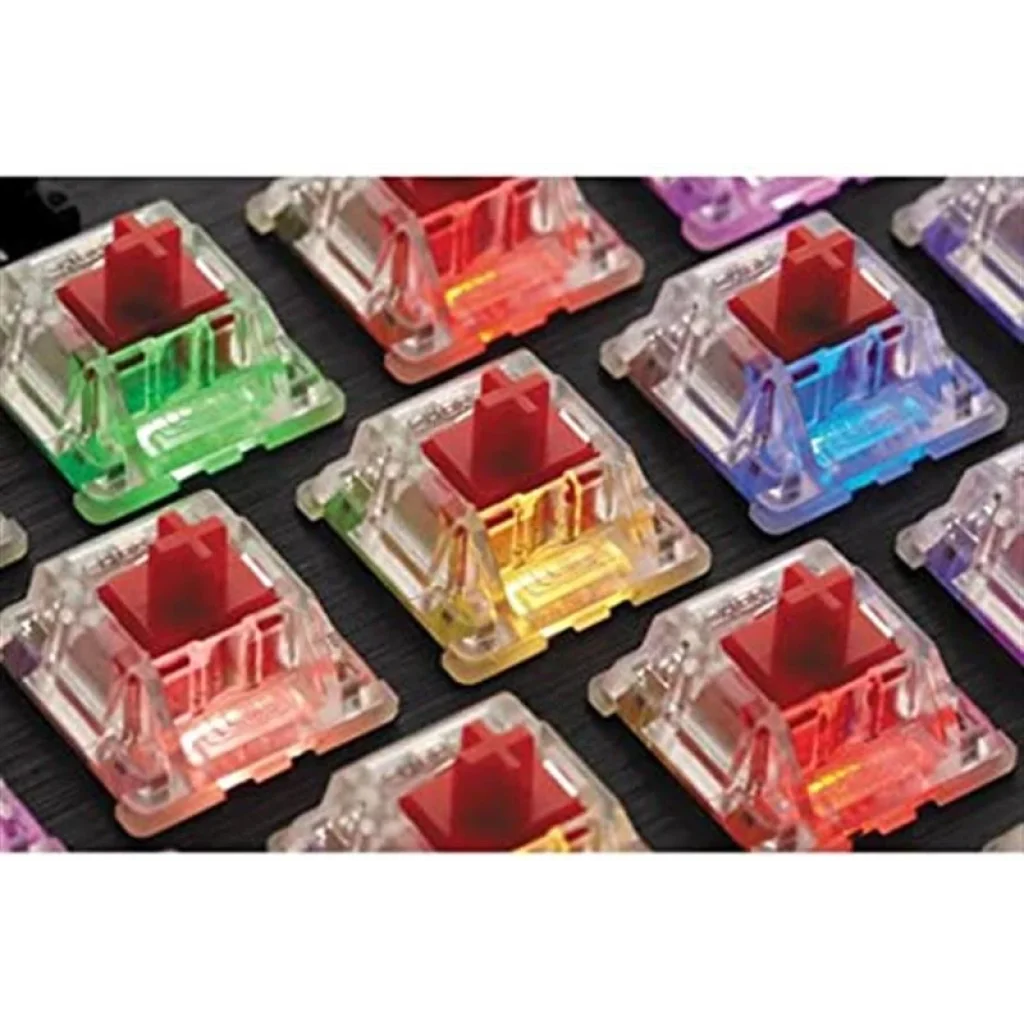 Клавиатура Corsair K65 RGB Cherry MX Red (CH-9110014-RU) USB UA