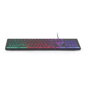 Клавіатура Gembird KB-UML-01-UA Black USB UKR UA