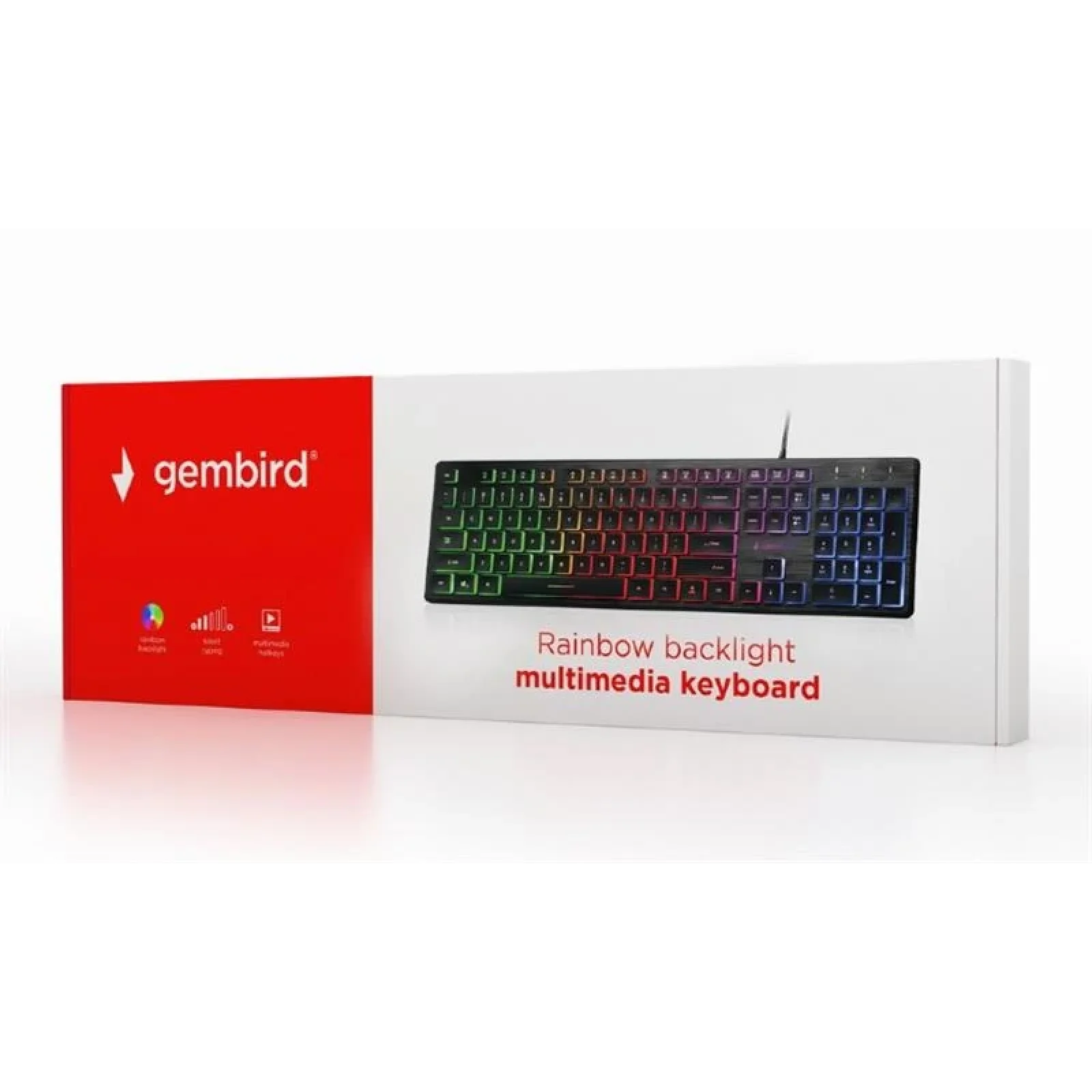 Клавіатура Gembird KB-UML-01-UA Black USB UKR UA