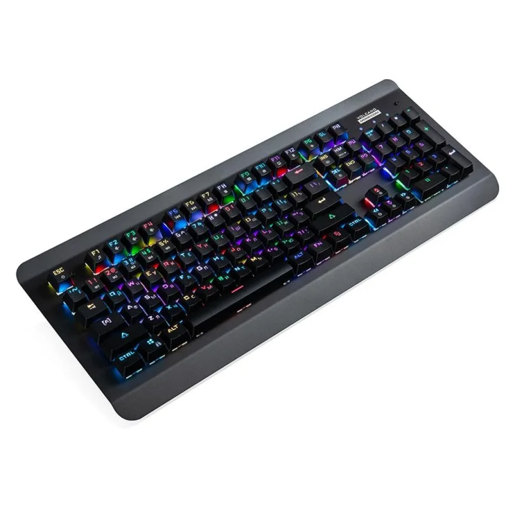 Клавиатура Modecom Volcano Hammer 2 RGB Removable Red Switch USB (K-MC-HAMMER2-U-RED-RGB-RU) Black UA