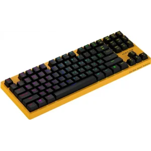 Клавиатура Hator Rockfall EVO TKL Kailh Optical ENG/UKR/RUS (HTK-632) Yellow USB UA