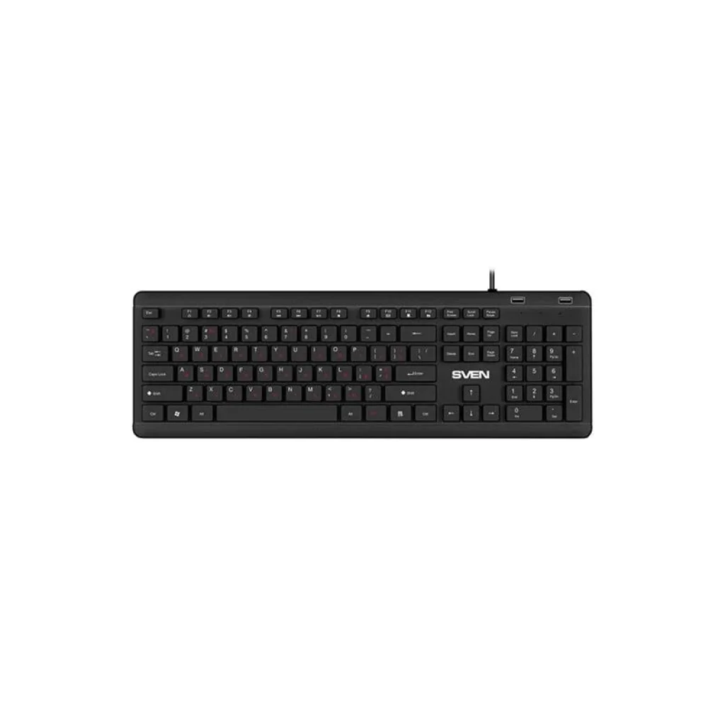 Клавіатура Sven KB-E5700H Black USB, 00600203 UA