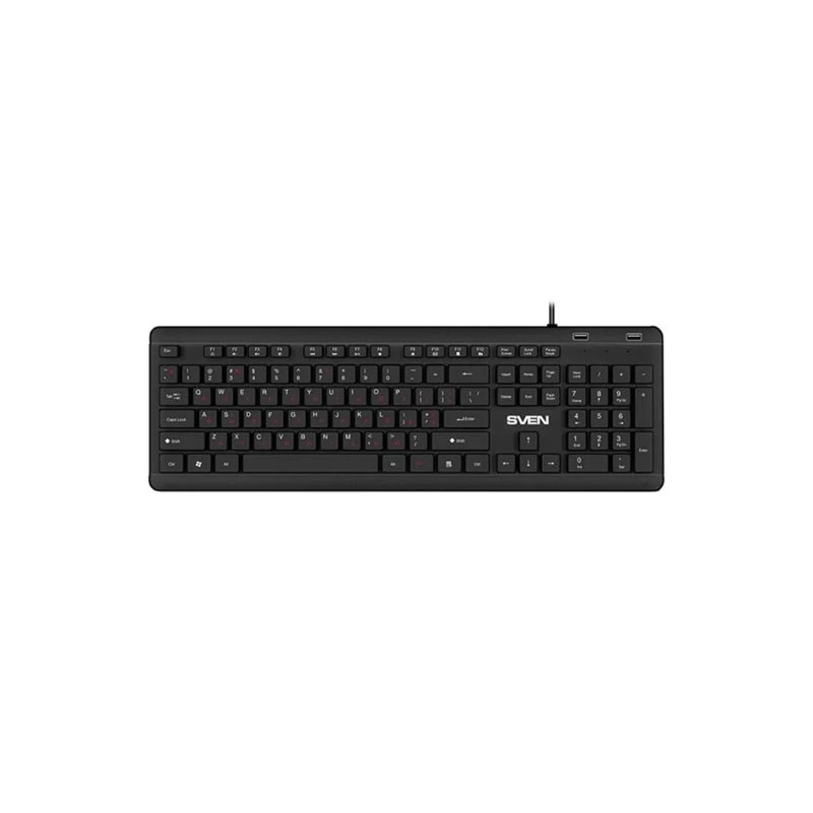 Клавіатура Sven KB-E5700H Black USB, 00600203 UA