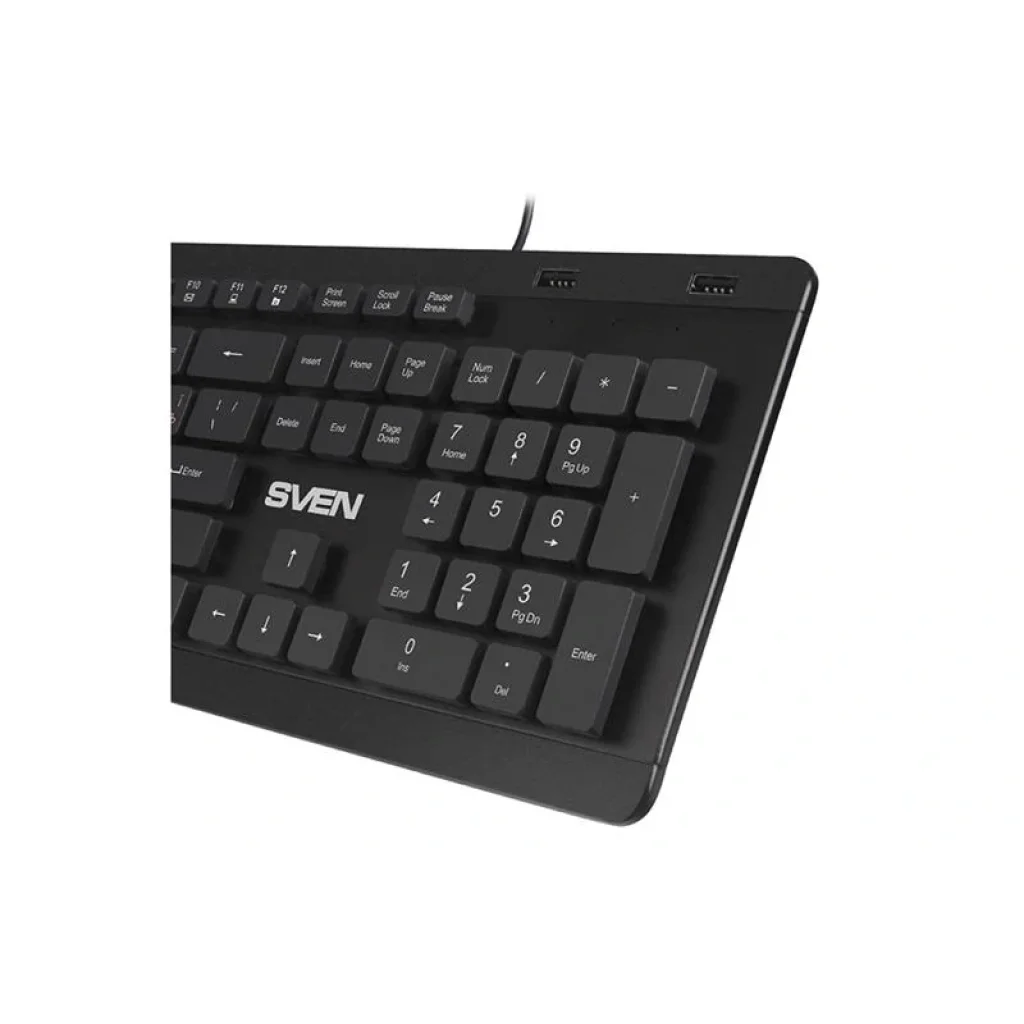 Клавіатура Sven KB-E5700H Black USB, 00600203 UA