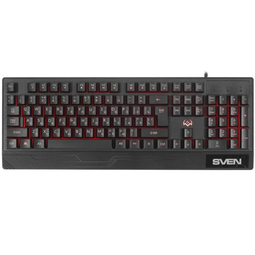 Клавиатура Sven KB-G8300 Black USB, 00600201 UA
