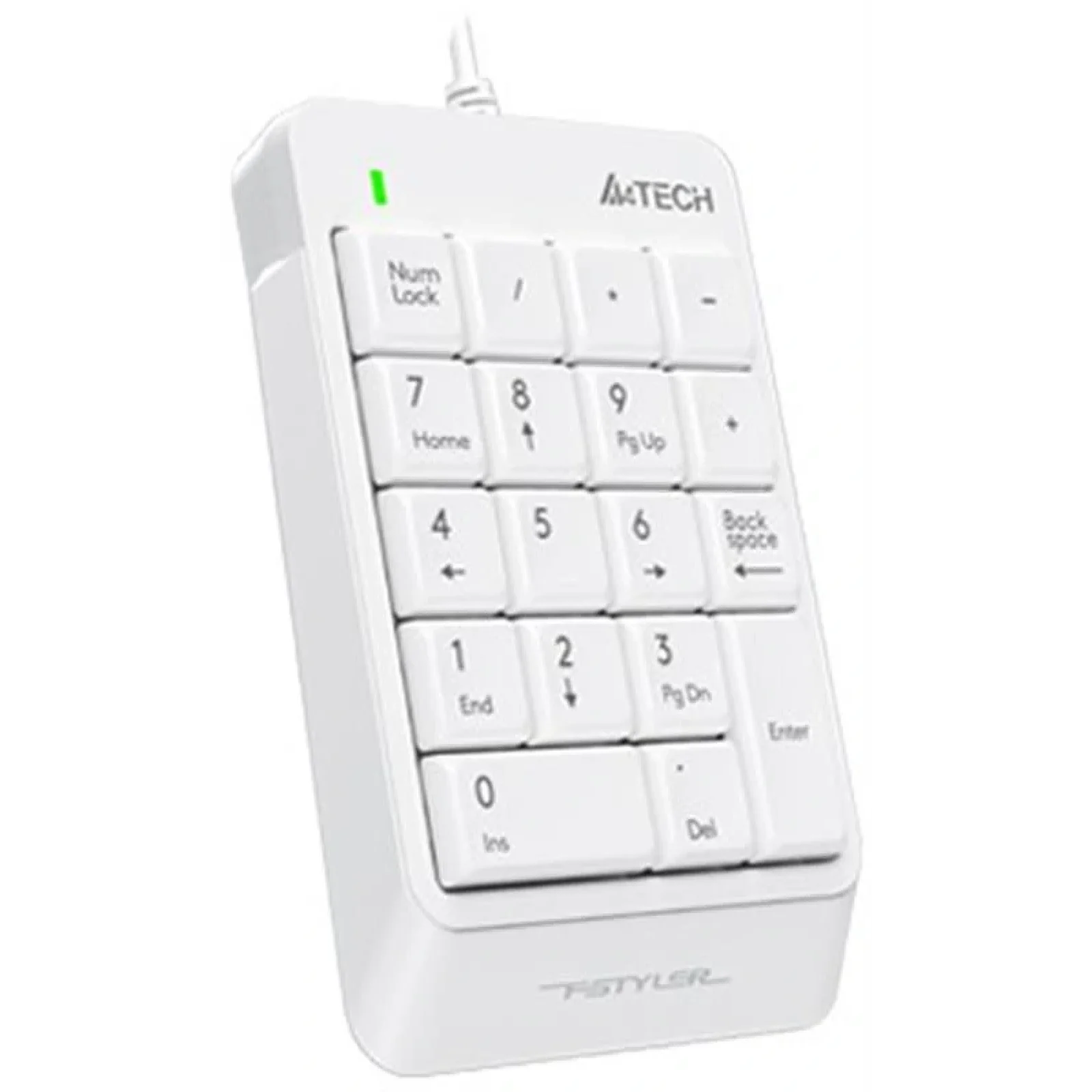 Цифровий клавіатурний блок A4Tech FK13P White USB, FK13P (White) UA