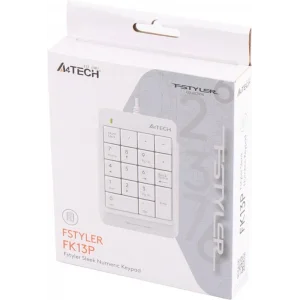 Цифровий клавіатурний блок A4Tech FK13P White USB, FK13P (White) UA