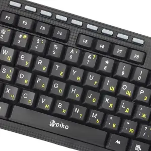 Клавиатура Piko KB-108X Black (1283126467073) UA
