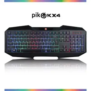 Клавиатура Piko KX4 Black (1283126489563) USB UA