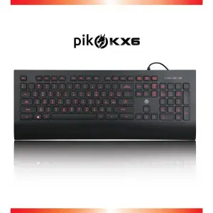 Клавиатура Piko KX6 Black (1283126489556) USB UA