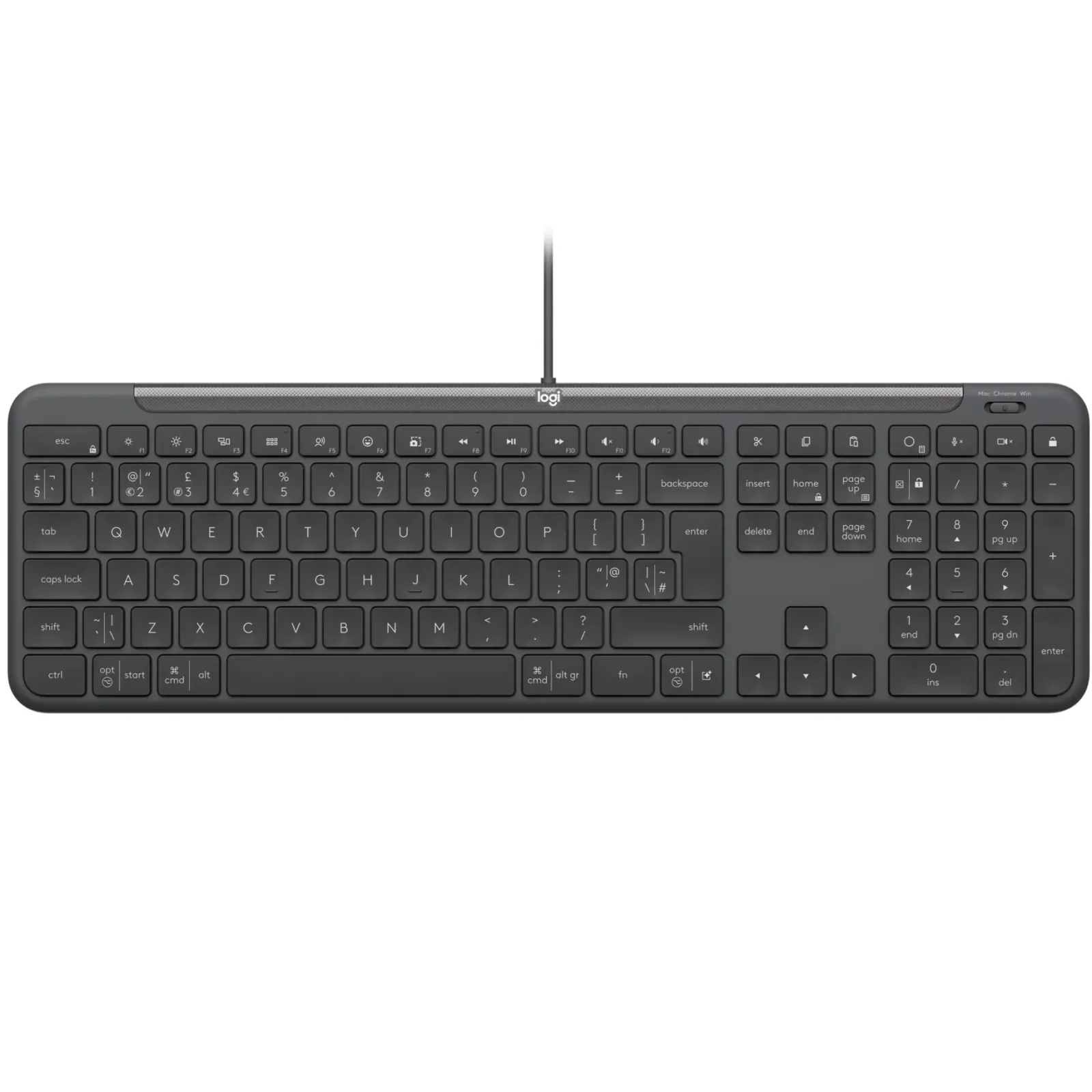 Клавиатура Logitech Signature Slim K620 for Business Graphite (920-013333) UA