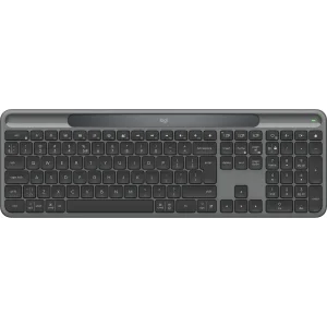 Клавiатура бездротова Logitech Slim Solar+ Graphite (920-013764) UA