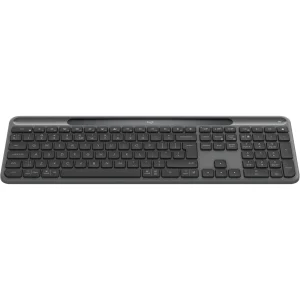 Клавiатура бездротова Logitech Slim Solar+ Graphite (920-013764) UA