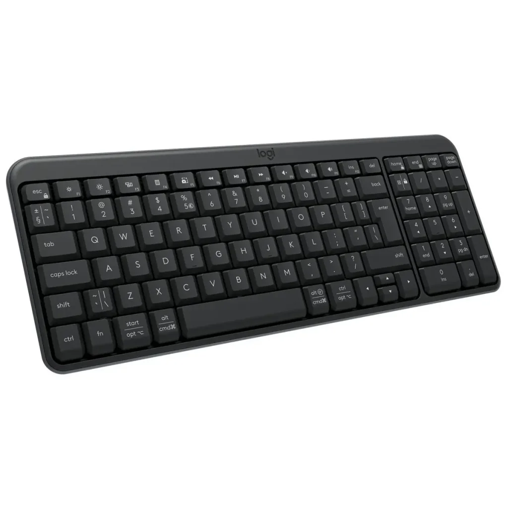 Клавiатура бездротова Logitech K250 Graphite (920-013822) UA