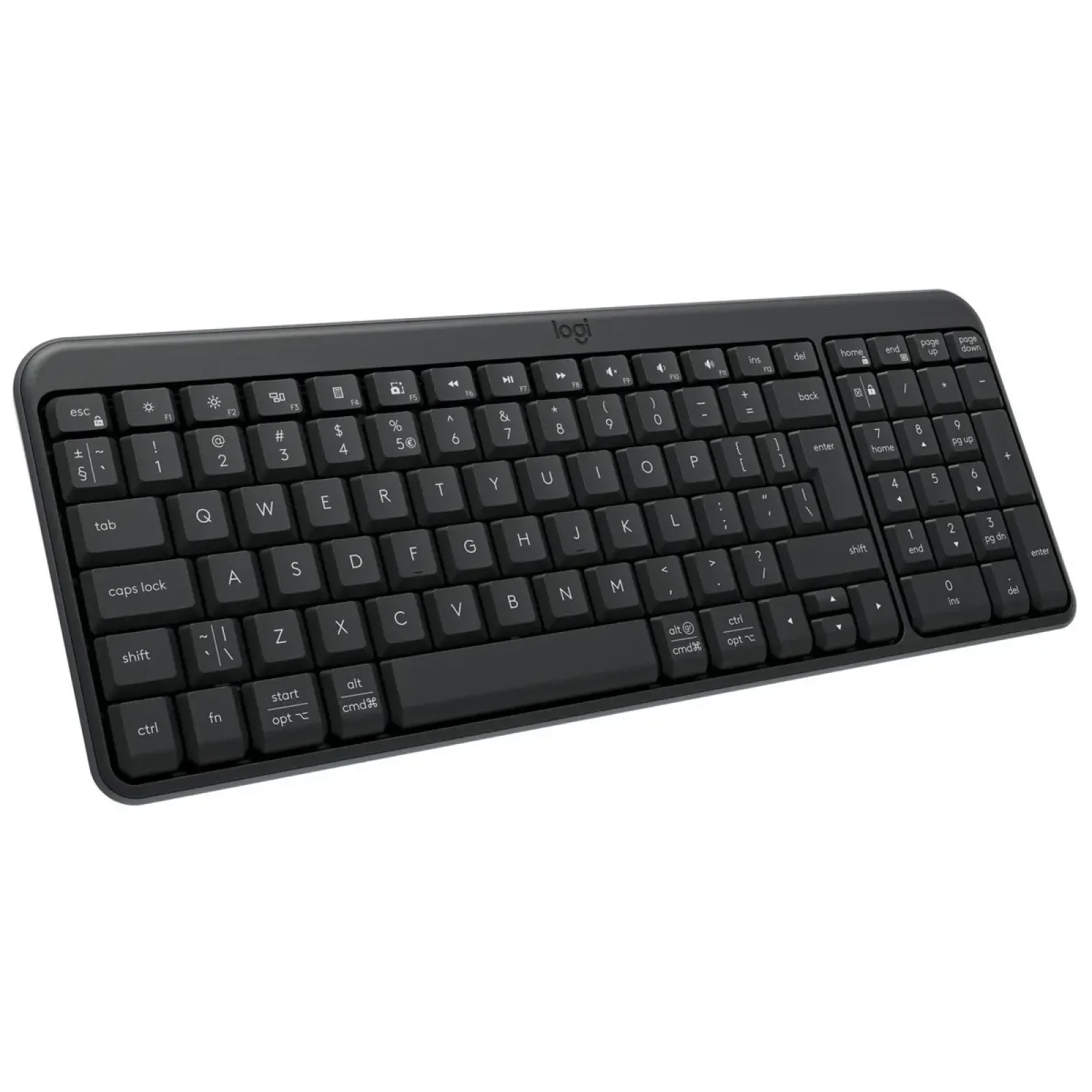 Клавиатура беспроводная Logitech K250 Graphite (920-013822) UA