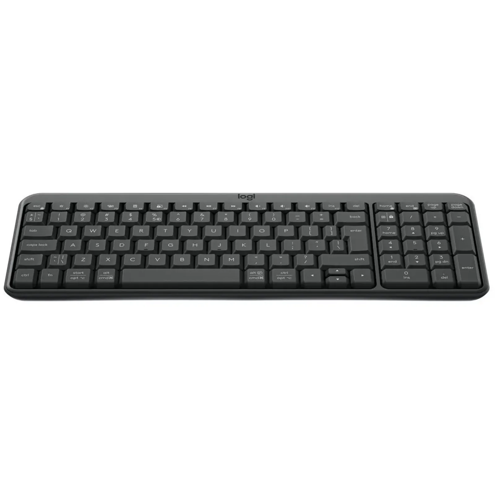 Клавиатура беспроводная Logitech K250 Graphite (920-013822) UA