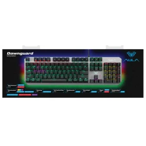 Клавіатура Aula Dawnguard Mechanical Wired Keyboard EN/RU (6948391234533) USB UA
