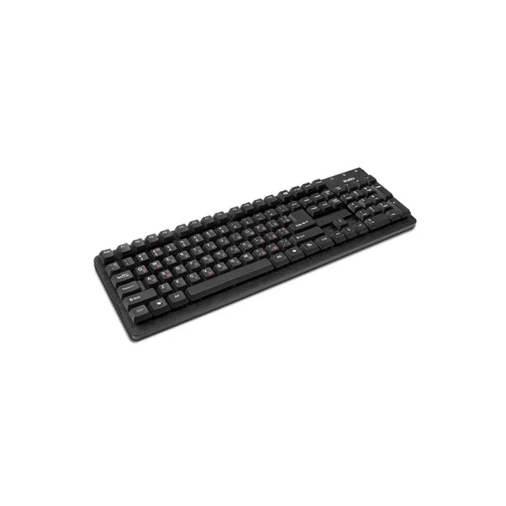 Клавіатура Sven 301 Standard Black USB+PS/2, 00600205 UA