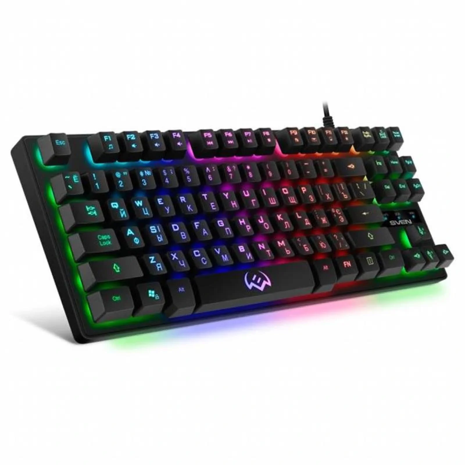 Клавіатура Sven KB-G7400 Black USB, 00600204 UA