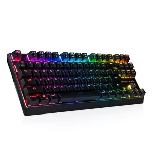 Клавіатура Modecom Volcano RGB Lanparty Red Switch USB (K-MC-LANPARTY-U-RGB-RED) Black UA