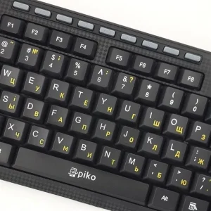 Клавіатура Piko KB-108 Black (1283126467103) USB UA