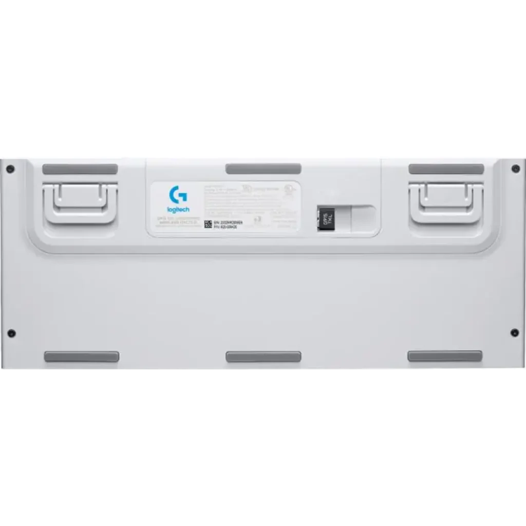 Клавiатура бездротова Logitech G915 Gaming TKL Tenkeyless LightSpeed Wireless RGB Mechanical White (920-009664) UA